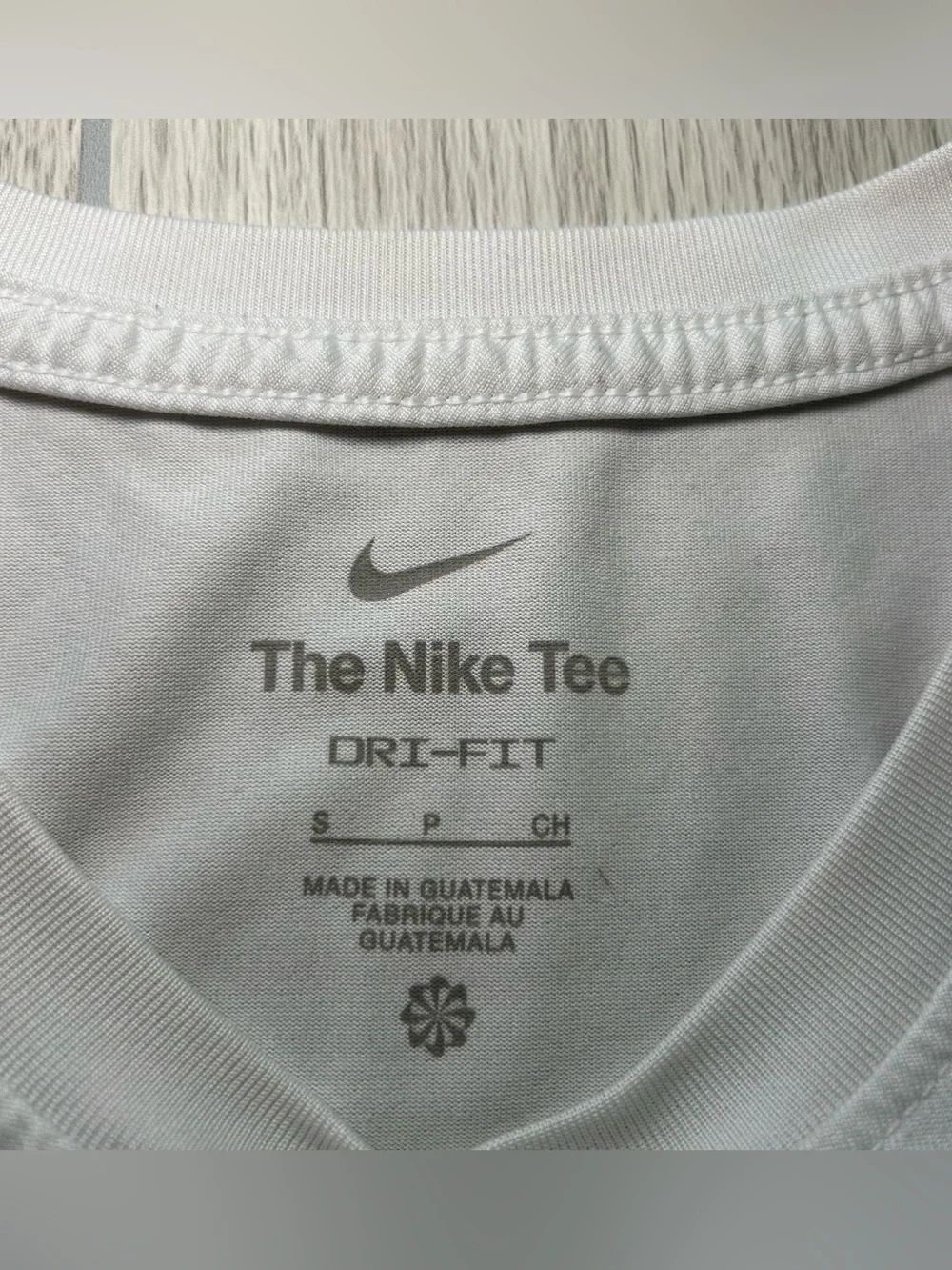 Nike Virginia Tech Hokies Men’s Dri-FIT White T-Shirt NCAA Performance size S